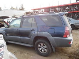 2003 Toyota 4Runner SR5 Navy Blue 4.0L AT 4WD #Z21597